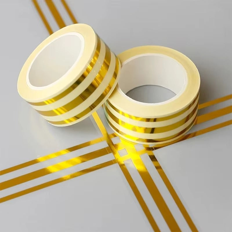 (2 Pcs) 3 Line Tiles Tape – Ultra Secure Bonding Power